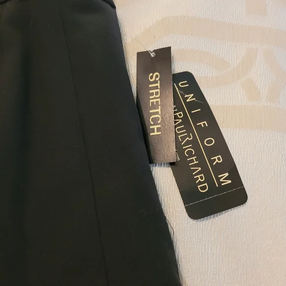 John Paul Richard black pleated flare skirt, fully lined, size 16, NWT - Picture 5 of 10